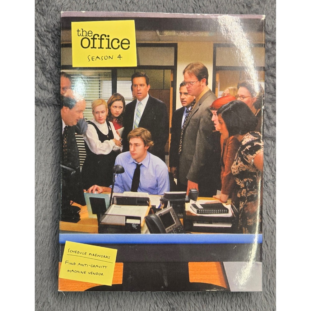 The Office Season 4 DVD Complete Fourth Season Dunder Mifflin Comedy TV Series